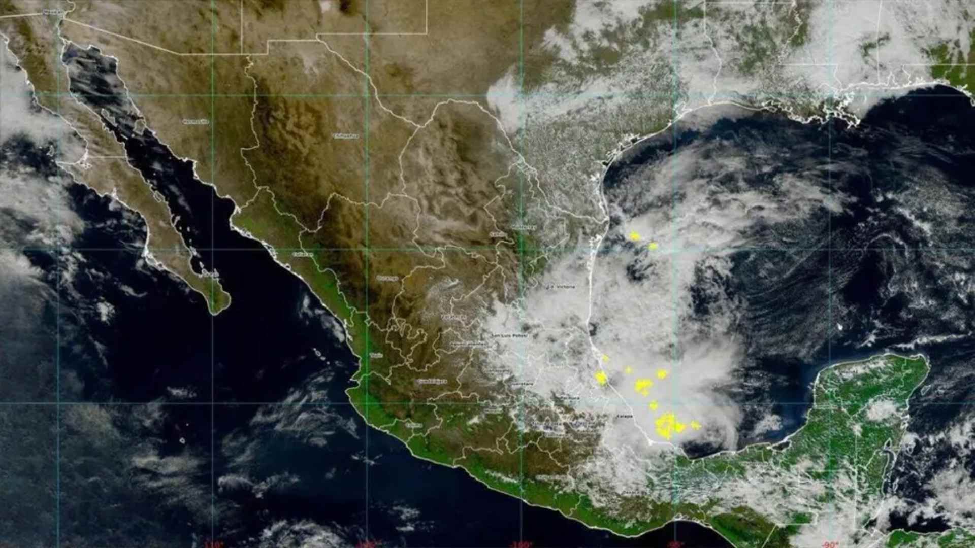 Frente Frío 52 llega a México. Foto: Conagua